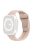 Watch Strap for Apple Watch Series 10 42mm / 9 8 7 41mm / SE (2023) SE (2022) SE 6 5 4 40mm / 3 2 1 38mm Replacement Watch Strap Textured Silicone Watchband - Pink