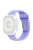 Watch Strap for Apple Watch Series 10 42mm / 9 8 7 41mm / SE (2023) SE (2022) SE 6 5 4 40mm / 3 2 1 38mm Replacement Watch Strap Textured Silicone Watchband - Purple