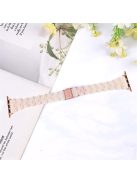 Watch Strap for Apple Watch Series 10 42mm / 9 8 7 41mm / SE (2023) SE (2022) SE 6 5 4 40mm / 3 2 1 38mm Resin Watch Band Quick Release - Light Pink