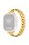 Watch Strap for Apple Watch Series 10 42mm / 9 8 7 41mm / SE (2023) SE (2022) SE 6 5 4 40mm / 3 2 1 38mm Rhinestones Decor Metal Band - Gold