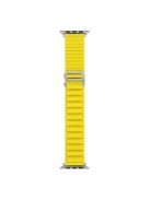 Watch Strap for Apple Watch Series 10 42mm / 9 8 7 41mm / SE (2023) SE (2022) SE 6 5 4 40mm / 3 2 1 38mm Silicone Adjustable Loop Band - Yellow