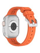 Watch Strap for Apple Watch Series 10 42mm / 9 8 7 41mm / SE (2023) SE (2022) SE 6 5 4 40mm / 3 2 1 38mm Silicone Band - Orange