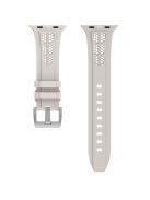 Watch Strap for Apple Watch Series 10 42mm / 9 8 7 41mm / SE (2023) SE (2022) SE 6 5 4 40mm / 3 2 1 38mm Silicone Band - Starlight