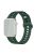 Watch Strap for Apple Watch Series 10 42mm / 9 8 7 41mm / SE (2023) SE (2022) SE 6 5 4 40mm / 3 2 1 38mm Silicone Watch Band - Dark Green