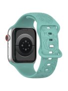 Watch Strap for Apple Watch Series 10 42mm / 9 8 7 41mm / SE (2023) SE (2022) SE 6 5 4 40mm / 3 2 1 38mm Silicone Watch Band - Green