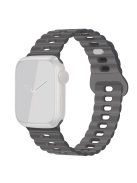 Watch Strap for Apple Watch Series 10 42mm / 9 8 7 41mm / SE (2023) SE (2022) SE 6 5 4 40mm / 3 2 1 38mm Silicone Watch Band - Grey