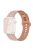 Watch Strap for Apple Watch Series 10 42mm / 9 8 7 41mm / SE (2023) SE (2022) SE 6 5 4 40mm / 3 2 1 38mm Silicone Watch Band - Pink+Rose Pink