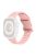 Watch Strap for Apple Watch Series 10 42mm / 9 8 7 41mm / SE (2023) SE (2022) SE 6 5 4 40mm / 3 2 1 38mm Silicone Watch Band Butterfly Buckle Wrist Strap - Pink