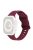 Watch Strap for Apple Watch Series 10 42mm / 9 8 7 41mm / SE (2023) SE (2022) SE 6 5 4 40mm / 3 2 1 38mm Silicone Watch Band Butterfly Buckle Wrist Strap - Wind Red