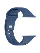 Watch Strap for Apple Watch Series 10 42mm / 9 8 7 41mm / SE (2023) SE (2022) SE 6 5 4 40mm / 3 2 1 38mm Silicone Watch Strap Replacement Watch Band - Baby Blue