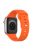 Watch Strap for Apple Watch Series 10 42mm / 9 8 7 41mm / SE (2023) SE (2022) SE 6 5 4 40mm / 3 2 1 38mm Silicone Watch Strap Replacement Watch Band - Orange