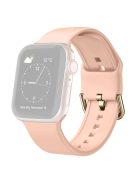 Watch Strap for Apple Watch Series 10 42mm / 9 8 7 41mm / SE (2023) SE (2022) SE 6 5 4 40mm / 3 2 1 38mm Silicone Watchband - Pink