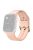 Watch Strap for Apple Watch Series 10 42mm / 9 8 7 41mm / SE (2023) SE (2022) SE 6 5 4 40mm / 3 2 1 38mm Silicone Watchband - Pink