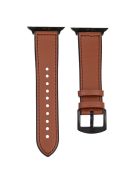 Watch Strap for Apple Watch Series 10 42mm / 9 8 7 41mm / SE (2023) SE (2022) SE 6 5 4 40mm / 3 2 1 38mm Silicone Wrist Band - Brown