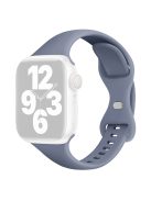 Watch Strap for Apple Watch Series 10 42mm / 9 8 7 41mm / SE (2023) SE (2022) SE 6 5 4 40mm / 3 2 1 38mm Silicone Wrist Band - Lavender Grey