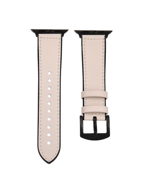 Watch Strap for Apple Watch Series 10 42mm / 9 8 7 41mm / SE (2023) SE (2022) SE 6 5 4 40mm / 3 2 1 38mm Silicone Wrist Band - Light Pink