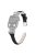 Watch Strap for Apple Watch Series 10 42mm / 9 8 7 41mm / SE (2023) SE (2022) SE 6 5 4 40mm / 3 2 1 38mm Silver Buckle Band - Black