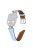 Watch Strap for Apple Watch Series 10 42mm / 9 8 7 41mm / SE (2023) SE (2022) SE 6 5 4 40mm / 3 2 1 38mm Silver Buckle Watch Band - Blue