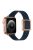 Watch Strap for Apple Watch Series 10 42mm / 9 8 7 41mm / SE (2023) SE (2022) SE 6 5 4 40mm / 3 2 1 38mm Smart Leather Band - Midnight Blue