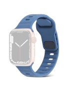 Watch Strap for Apple Watch Series 10 42mm / 9 8 7 41mm / SE (2023) SE (2022) SE 6 5 4 40mm / 3 2 1 38mm Smart Watch Silicone Band - Baby Blue