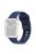 Watch Strap for Apple Watch Series 10 42mm / 9 8 7 41mm / SE (2023) SE (2022) SE 6 5 4 40mm / 3 2 1 38mm Smart Watch Silicone Band - Dark Blue