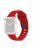 Watch Strap for Apple Watch Series 10 42mm / 9 8 7 41mm / SE (2023) SE (2022) SE 6 5 4 40mm / 3 2 1 38mm Smart Watch Silicone Band - Red