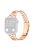 Watch Strap for Apple Watch Series 10 42mm / 9 8 7 41mm / SE (2023) SE (2022) SE 6 5 4 40mm / 3 2 1 38mm Smartwatch Metal Wrist Band - Rose Gold