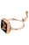 Watch Strap for Apple Watch Series 10 42mm / 9 8 7 41mm / SE (2023) SE (2022) SE 6 5 4 40mm / 3 2 1 38mm Watch Band Metal Wrist Strap - Rose Gold