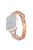 Watch Strap for Apple Watch Series 10 42mm / 9 8 7 41mm / SE (2023) SE (2022) SE 6 5 4 40mm / 3 2 1 38mm Watch Band Rhinestone Metal Strap - Rose Gold