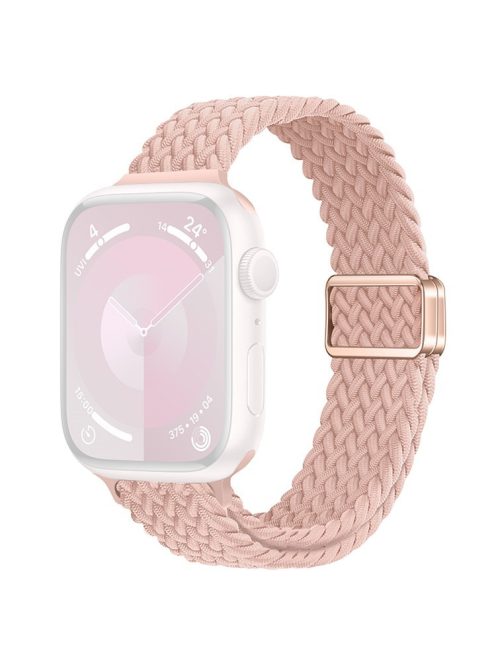 Watch Strap for Apple Watch Series 10 42mm / 9 8 7 41mm / SE (2023) SE (2022) SE 6 5 4 40mm / 3 2 1 38mm Watch Band with Magnetic Buckle - Creamy Pink