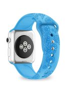 Watch Strap for Apple Watch Series 10 46mm / Ultra 2 Ultra 49mm / Series 9 8 7 45mm / SE (2023) SE (2022) SE 6 5 4 44mm / 3 2 1 42mm - Sunflower Blue