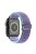 Wave Pattern Nylon Watchband Adjustable Wristwatch Strap for Apple Watch Series 10 42mm / 9 8 7 41mm / 6 5 4 SE SE (2022) SE (2023) 40mm / 3 2 1 38mm - Purple / Blue