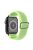 Wave Pattern Nylon Watchband Adjustable Wristwatch Strap for Apple Watch Series 10 42mm / 9 8 7 41mm / 6 5 4 SE SE (2022) SE (2023) 40mm / 3 2 1 38mm - Yellowgreen