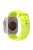 YINGSHEHUI For Apple Watch 10 46mm / Ultra 2 / Ultra 49mm / 9 8 7 45mm / SE (2023) SE (2022) SE 6 5 4 44mm / 3 2 1 42mm Silicone Watch Band - Fluorescent Green