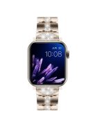 Zinc Alloy Band for Apple Watch 10 46mm / Ultra 2 / Ultra 49mm / 9 8 7 45mm / SE (2023) SE (2022) SE 6 5 4 44mm / 3 2 1 42mm Rhinestones Decor Strap - Champagne