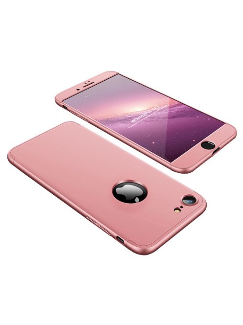 R-PROTECT Apple iPhone 8 / 7 GKK Tok 360 Előlap-Hátlapi Védelemmel Full Body Protection Pink