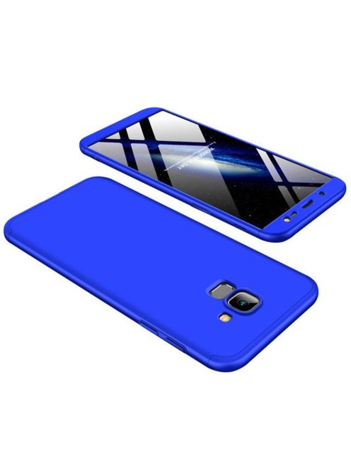 R-PROTECT Samsung Galaxy J6 J600 2018 GKK Tok 360 Előlap-Hátlapi Védelemmel Full Body Protection Kék