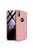 R-PROTECT iPhone XS Max  (logo hole)GKK Tok 360 Előlap-Hátlapi Védelemmel Full Body Protection Pink