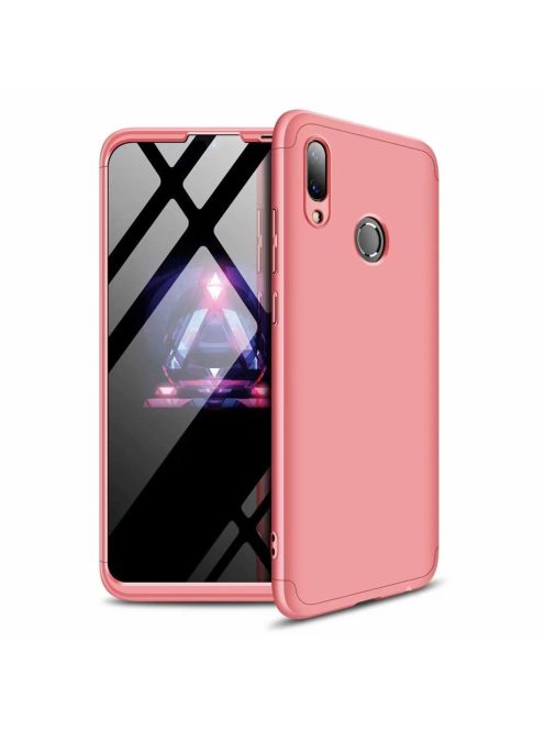 R-PROTECT Huawei Y7 2019 / Y7 Prime 2019 GKK Tok 360 Előlap-Hátlapi Védelemmel Full Body Protection Pink