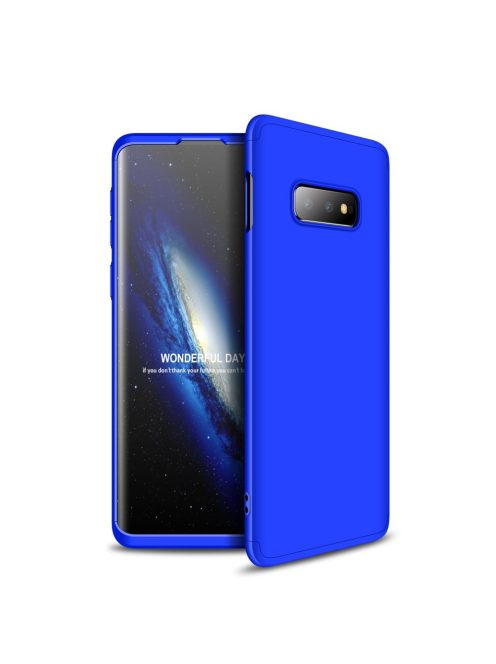 R-PROTECT Samsung Galaxy S10e GKK Tok 360 Előlap-Hátlapi Védelemmel Full Body Protection Kék