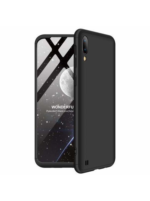 R-PROTECT Samsung Galaxy M10 GKK Tok 360 Előlap-Hátlapi Védelemmel Full Body Protection Fekete