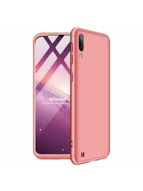 R-PROTECT Samsung Galaxy M10 GKK Tok 360 Előlap-Hátlapi Védelemmel Full Body Protection Pink