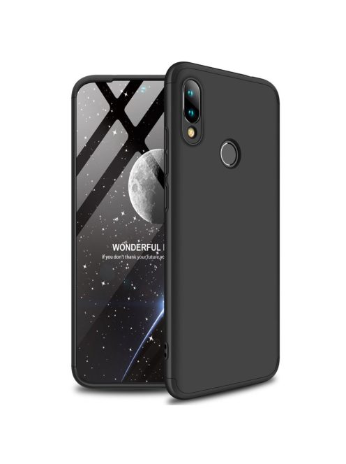 R-PROTECT Xiaomi Redmi 7 GKK Tok 360 Előlap-Hátlapi Védelemmel Full Body Protection Fekete