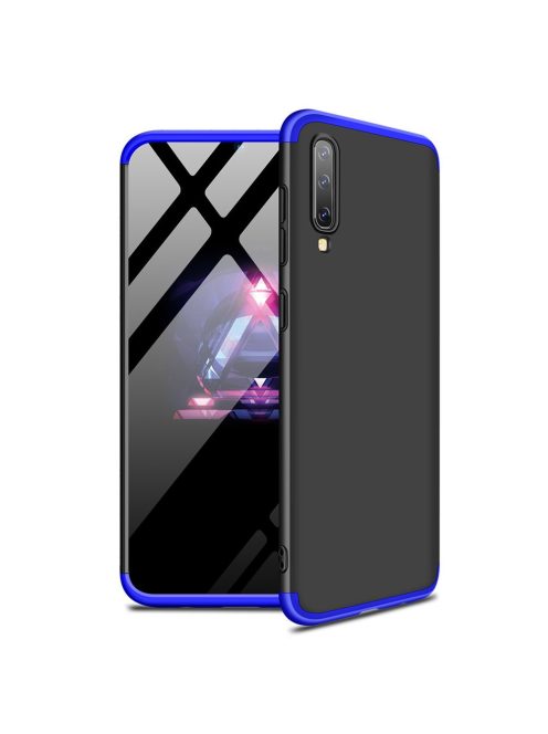 R-PROTECT Samsung Galaxy A70 GKK Tok 360 Előlap-Hátlapi Védelemmel Full Body Protection Fekete-Kék