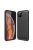 R-PROTECT iPhone 11 Pro Max Szilikon Tok Carbon TPU Fekete