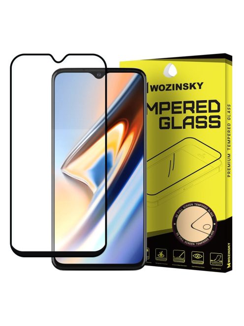 OnePlus 7T Üvegfólia 3D FullSize, Tokbarát, Hajlított, Extra Erős Wozinsky Tempered Glass