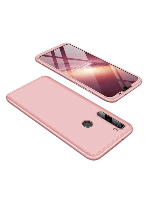 R-PROTECT Xiaomi Redmi Note 8T GKK Tok 360 Előlap-Hátlapi Védelemmel Full Body Protection Pink