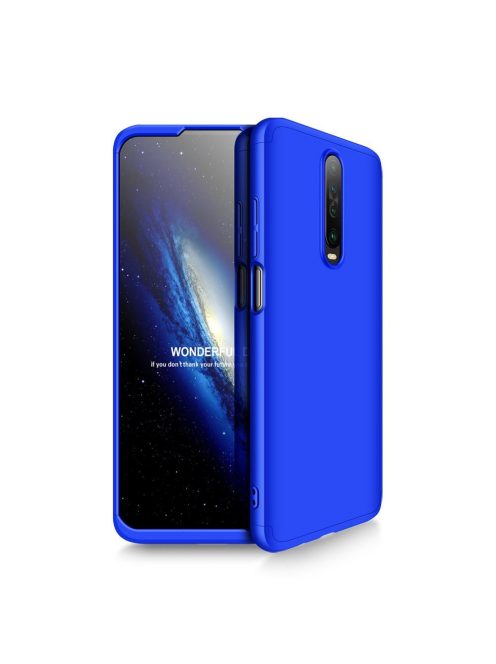 R-PROTECT Xiaomi Redmi K30 GKK Tok 360 Előlap-Hátlapi Védelemmel Full Body Protection Kék