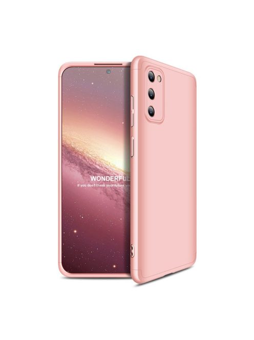 R-PROTECT Samsung Galaxy A41 GKK Tok 360 Előlap-Hátlapi Védelemmel Full Body Protection Pink