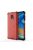 R-PROTECT Xiaomi Redmi Note 9 Pro / Redmi Note 9SSzilikon Tok Honeycomb TPU Piros
